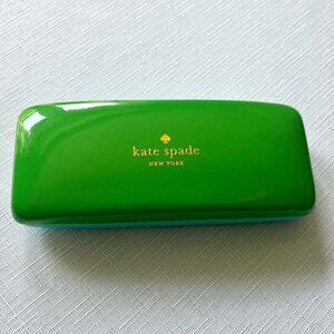 Kate Spade hard shell patent glasses case
